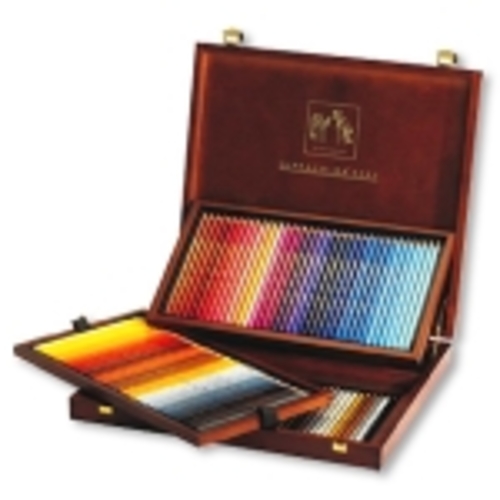 カランダッシュ スプラカラーソフト水溶色鉛筆 120色セット（木箱入り）