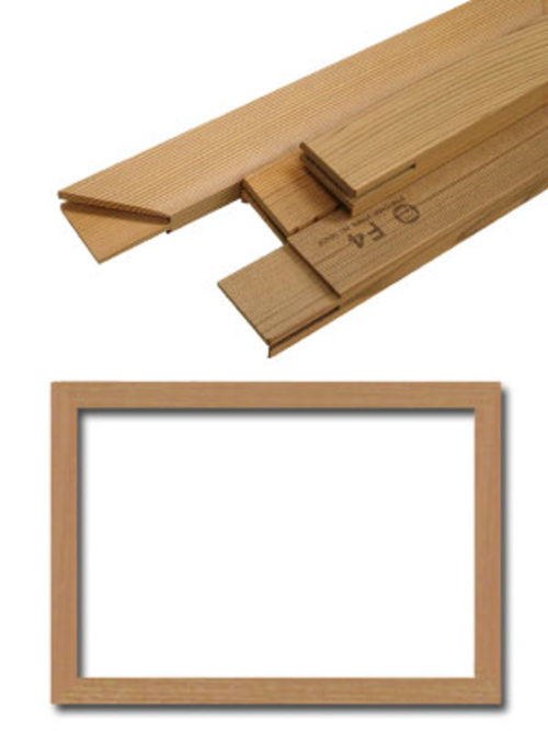 マルオカ　木枠（杉材）　Ｐ８